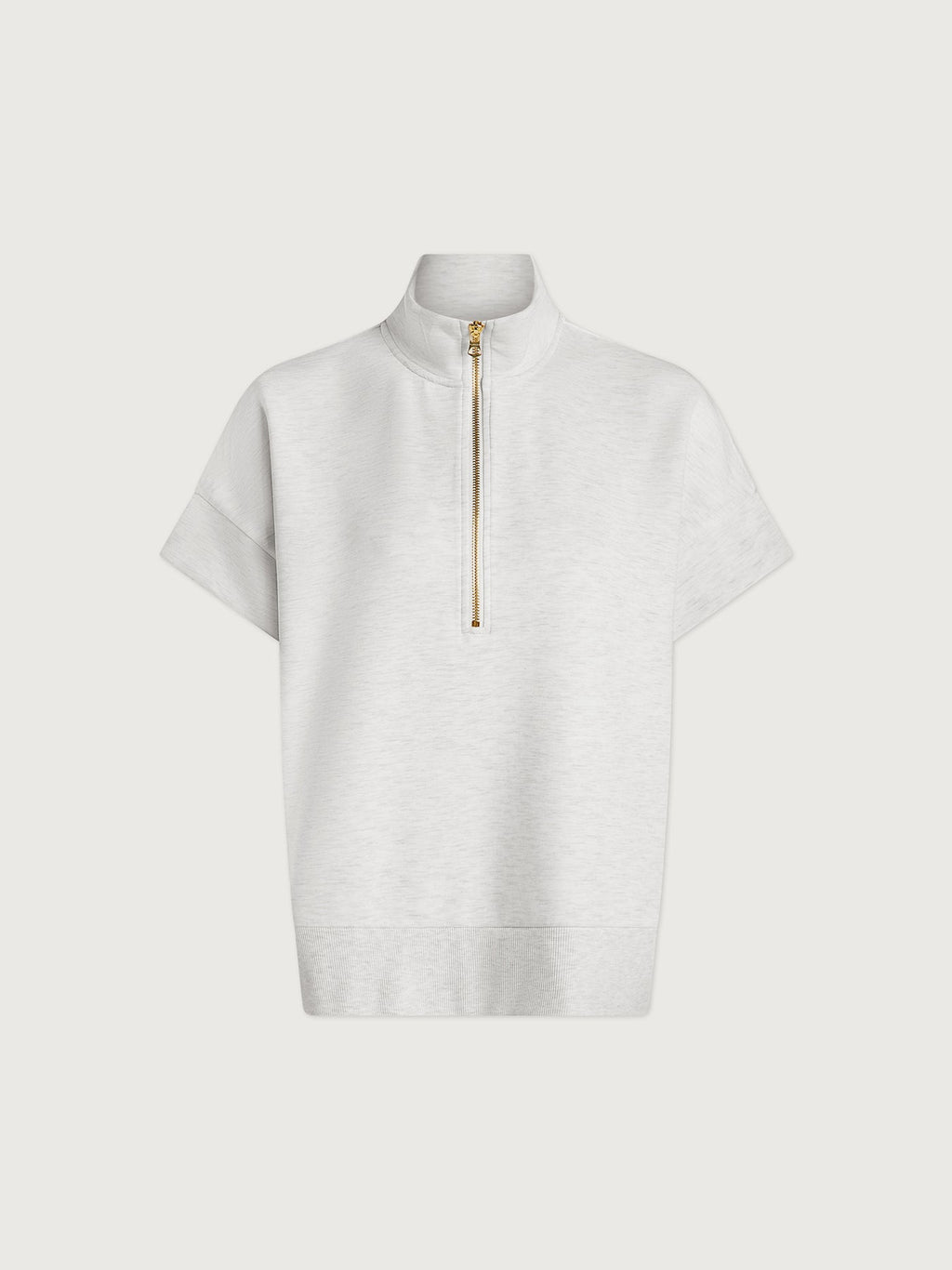 Ritchie Short Sleeve Sweat | VARLEY US Ivory Marl - Varley