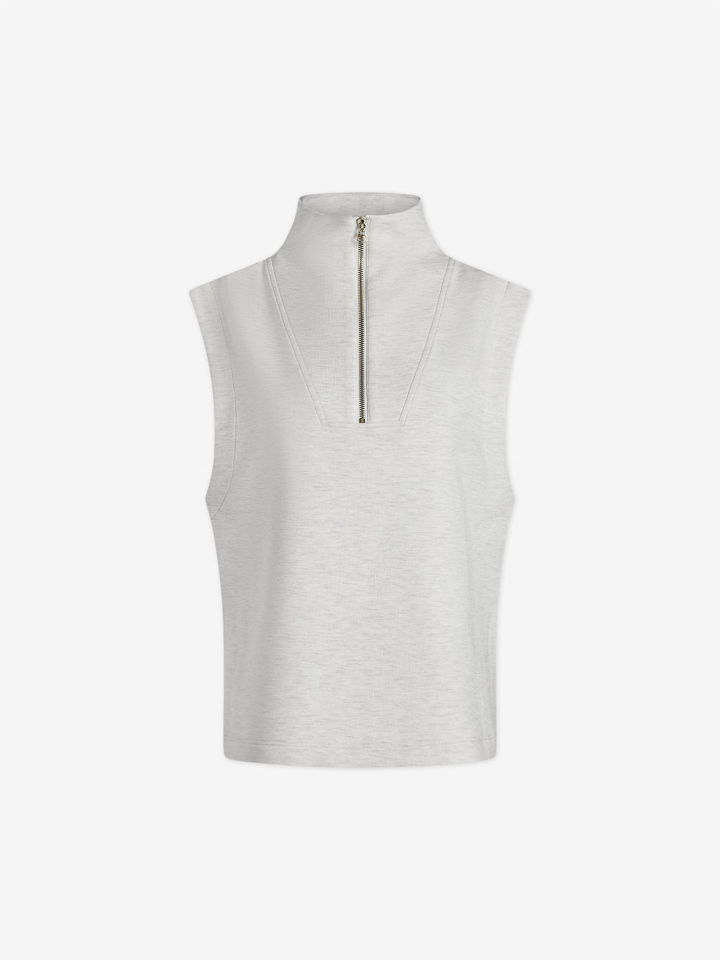 Magnolia Half Zip Tank 2.0 Ivory Marl - Varley
