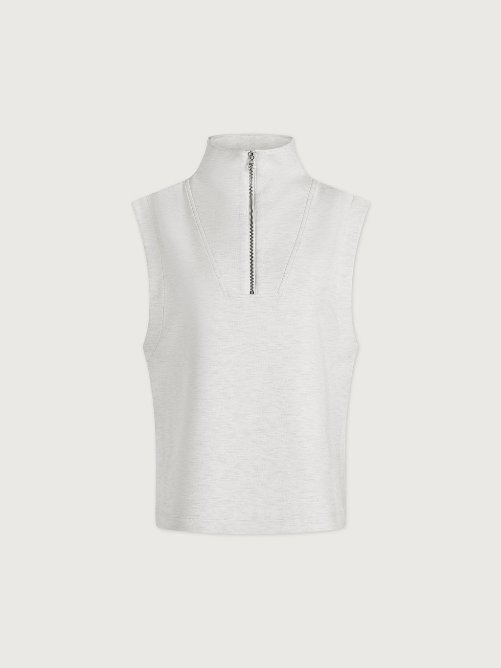 Magnolia Half Zip Tank 2.0 Ivory Marl - Varley