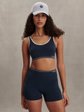 Sakura Seamless Sports Bra Blue Nights - Varley