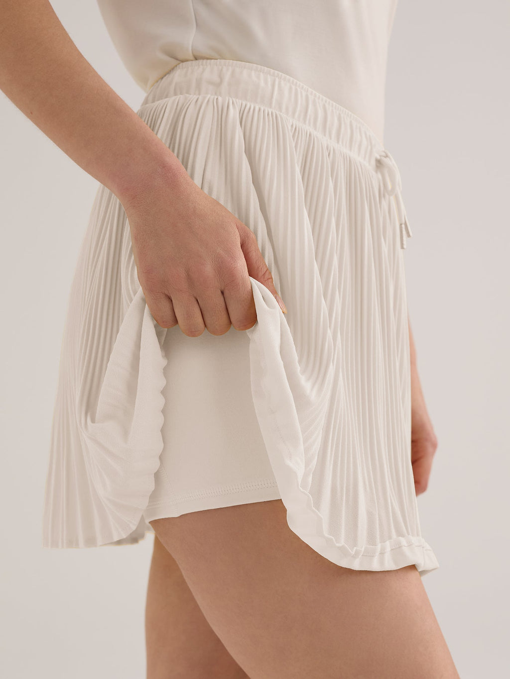 Davina High Rise Skort 15" White - Varley