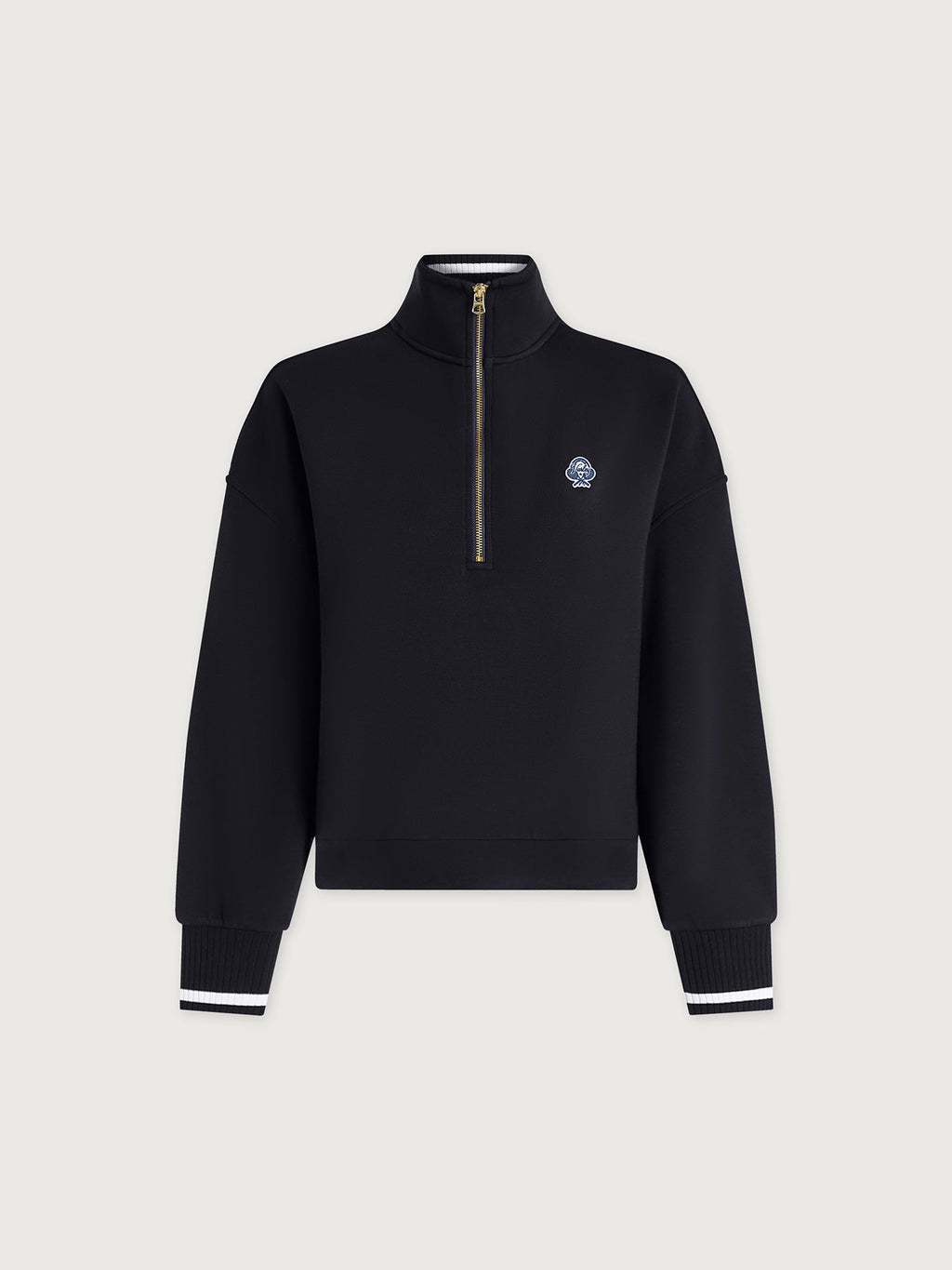 Bertie Half Zip Sweat Navy - Varley