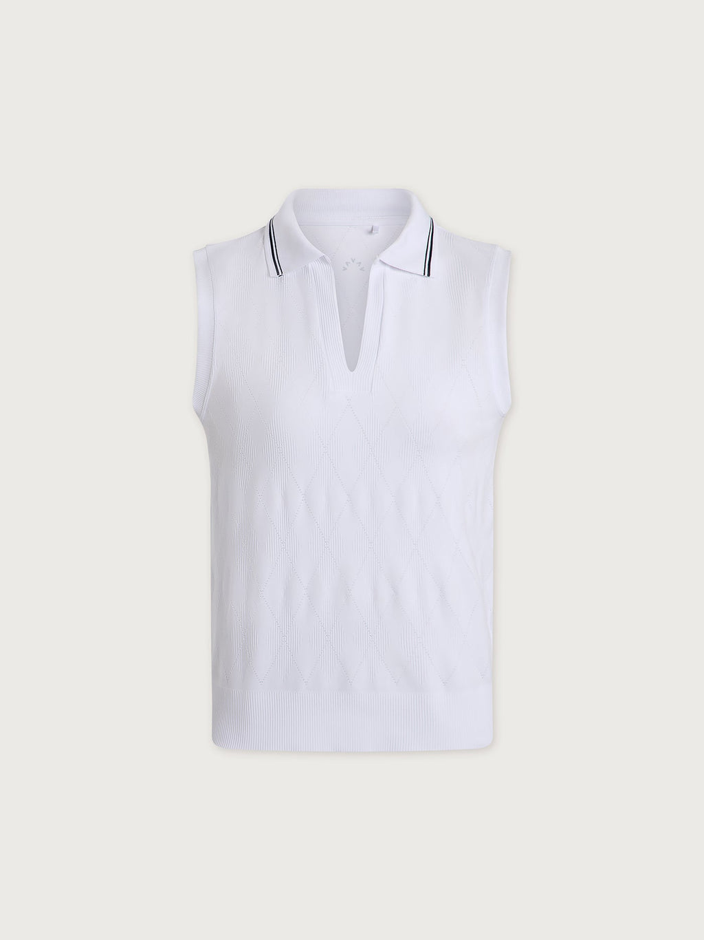 Marit Seamless Polo Shirt White - Varley