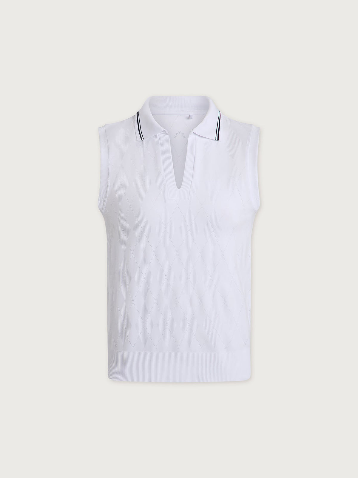 Marit Seamless Polo Shirt White - Varley