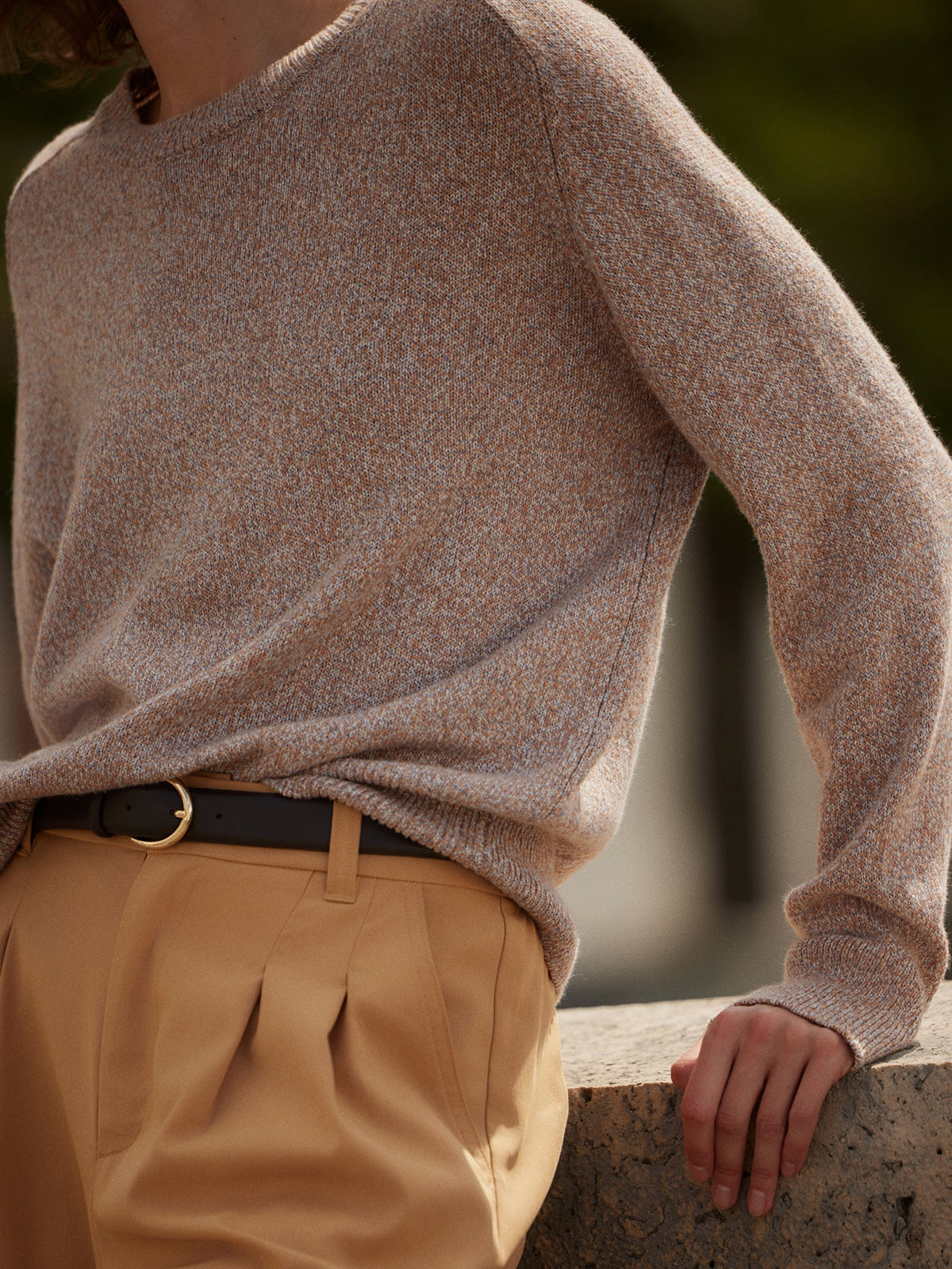Packer Knit Sweater Sand - Varley