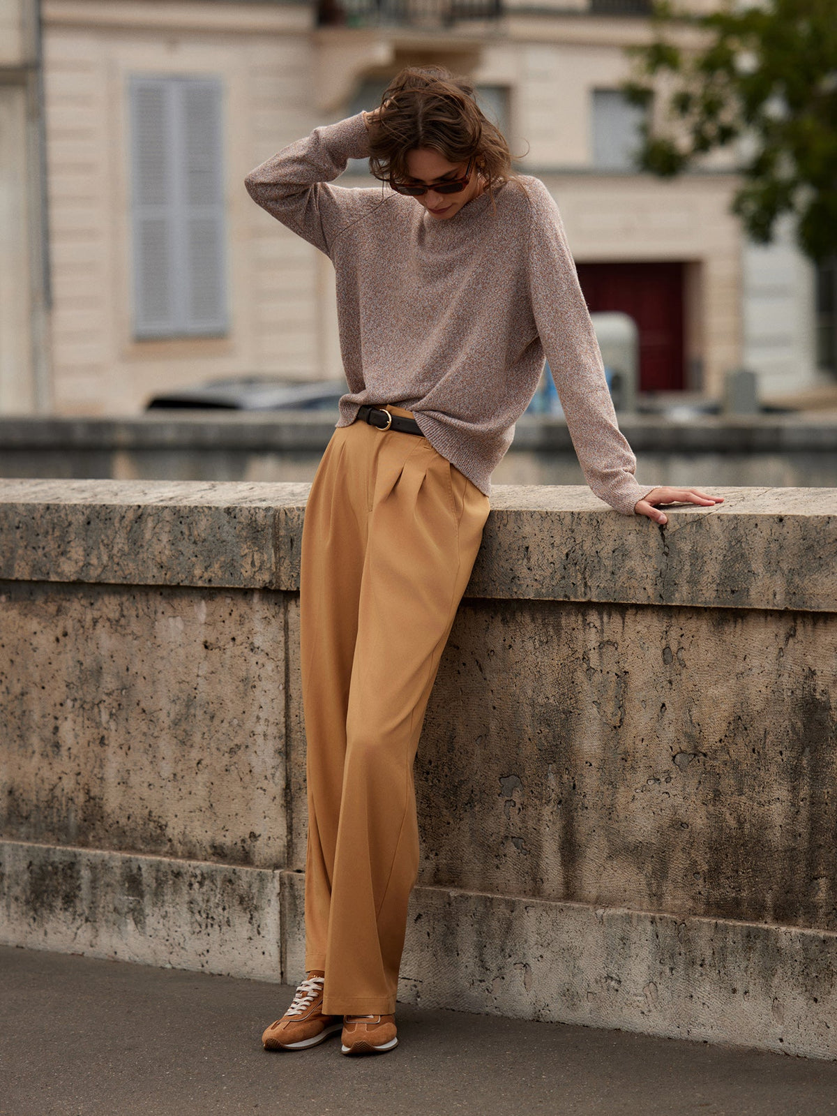 Packer Knit Sweater Sand - Varley