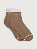 Lenni Half Crew Sock Desert Taupe - Varley