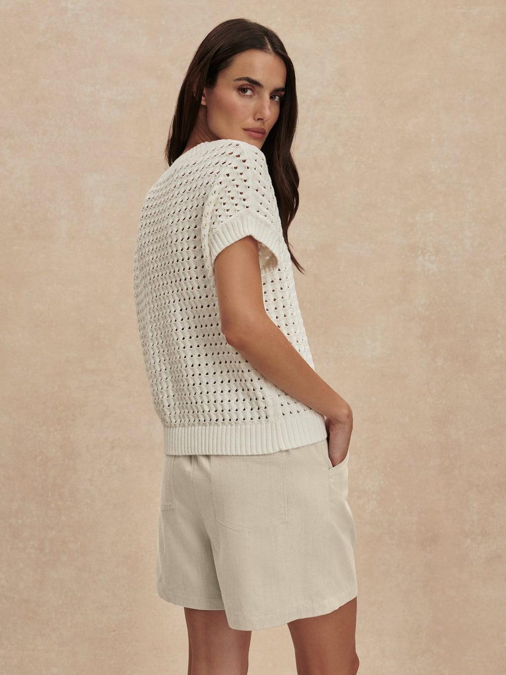 Denny Knit Top Snow White - Varley