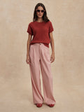 Jayla Wide Leg Trouser 32 Mellow Rose - Varley