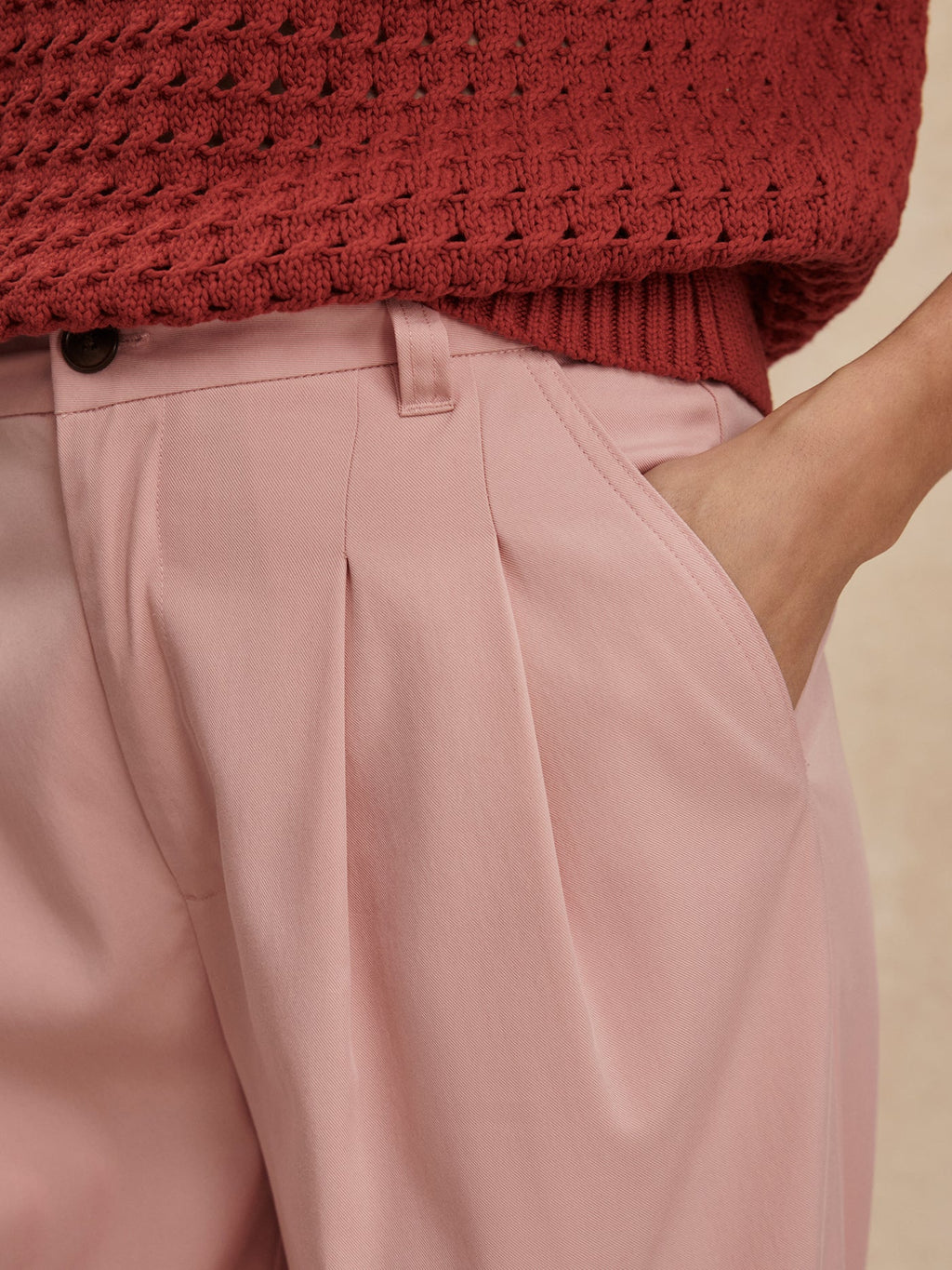 Jayla Wide Leg Trouser 32 Mellow Rose - Varley