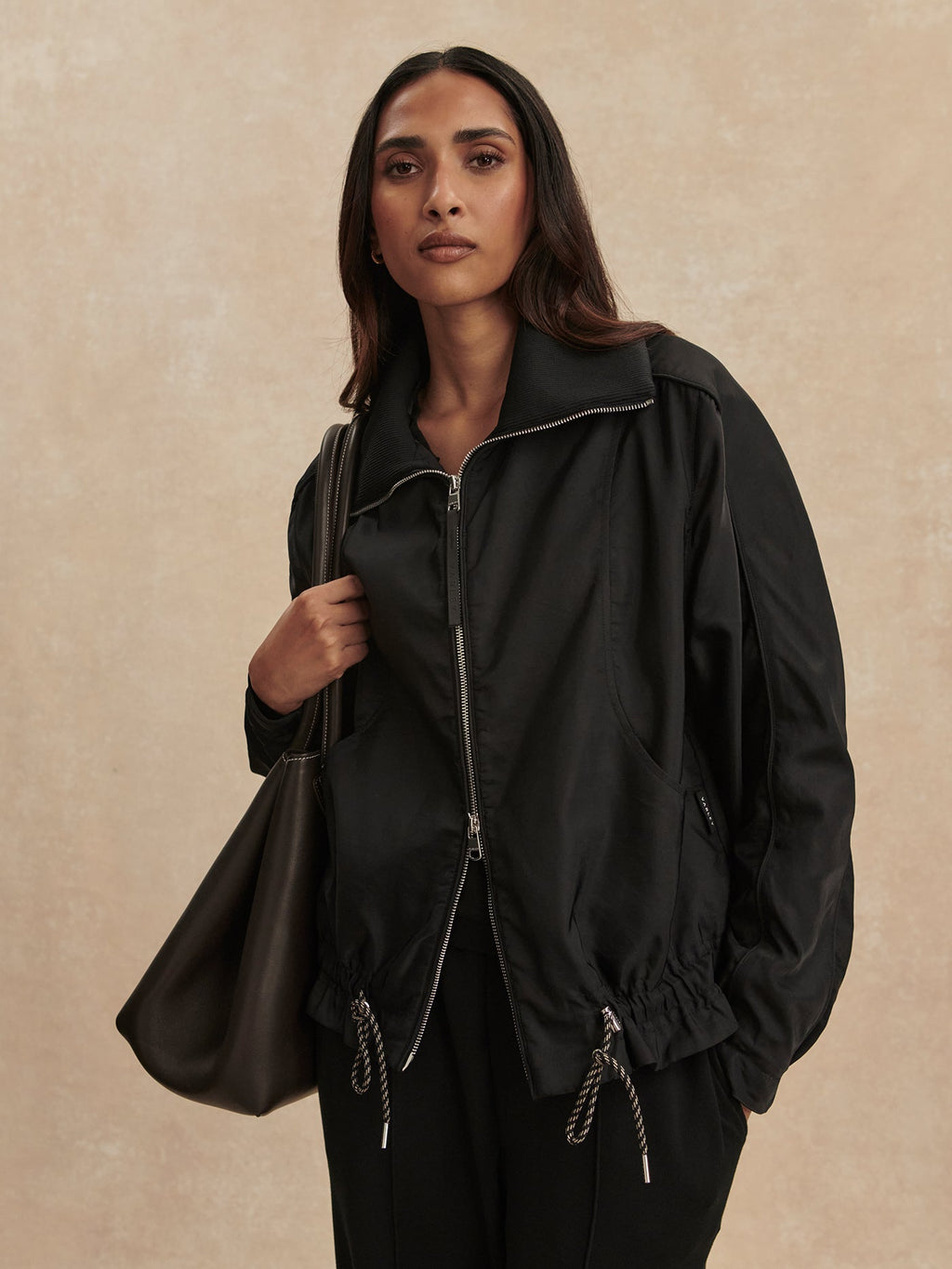 Lotta Blouson Jacket Black - Varley