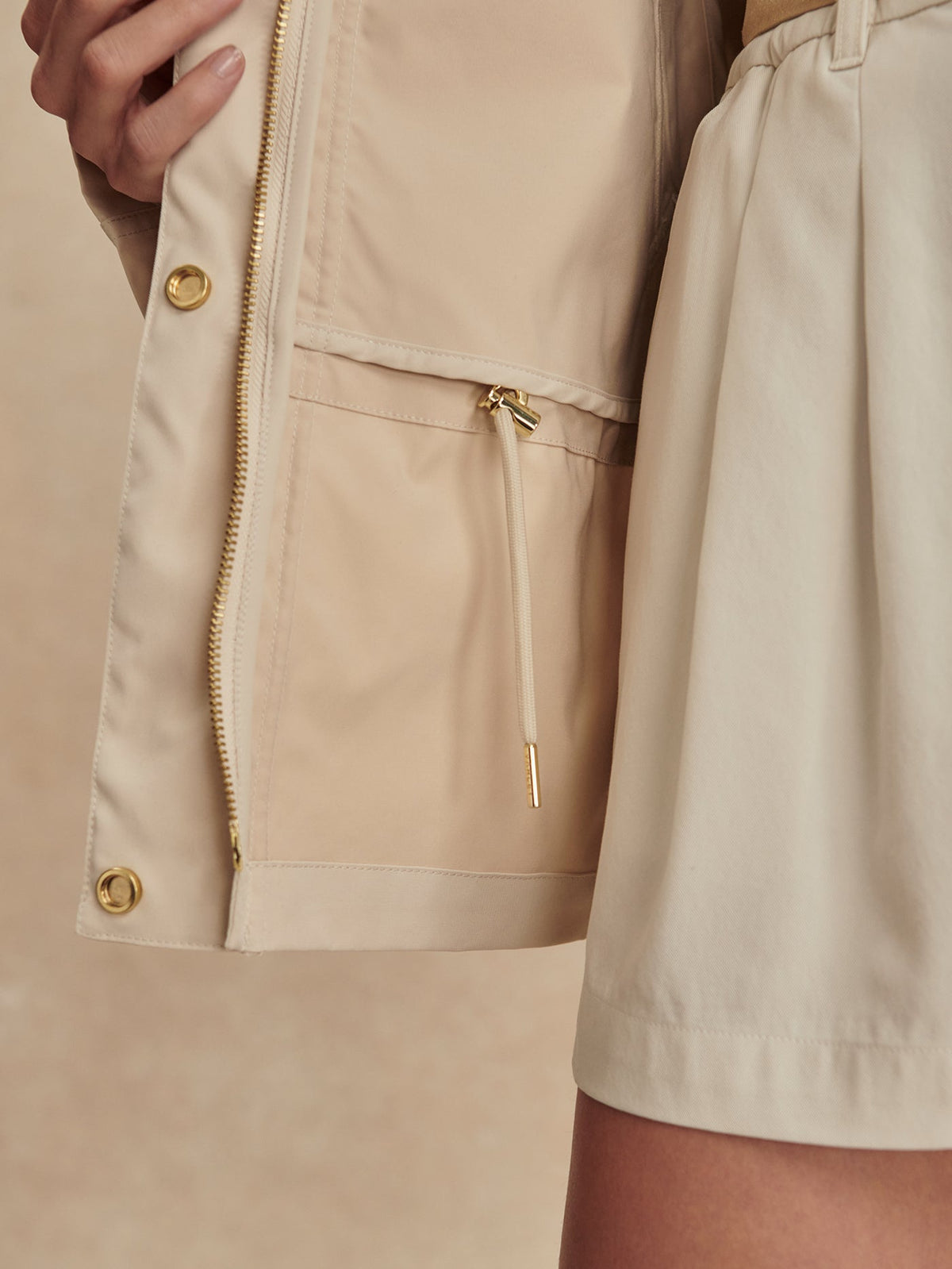 Jeanie Jacket Oat Milk - Varley