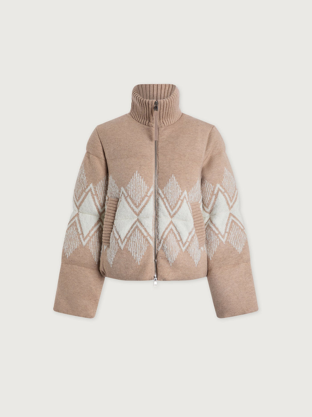 Belinda Knit Puffer Light Taupe - Varley