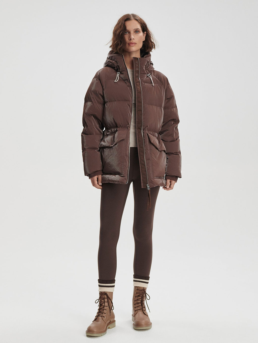 Fullerton Down Jacket French Roast - Varley