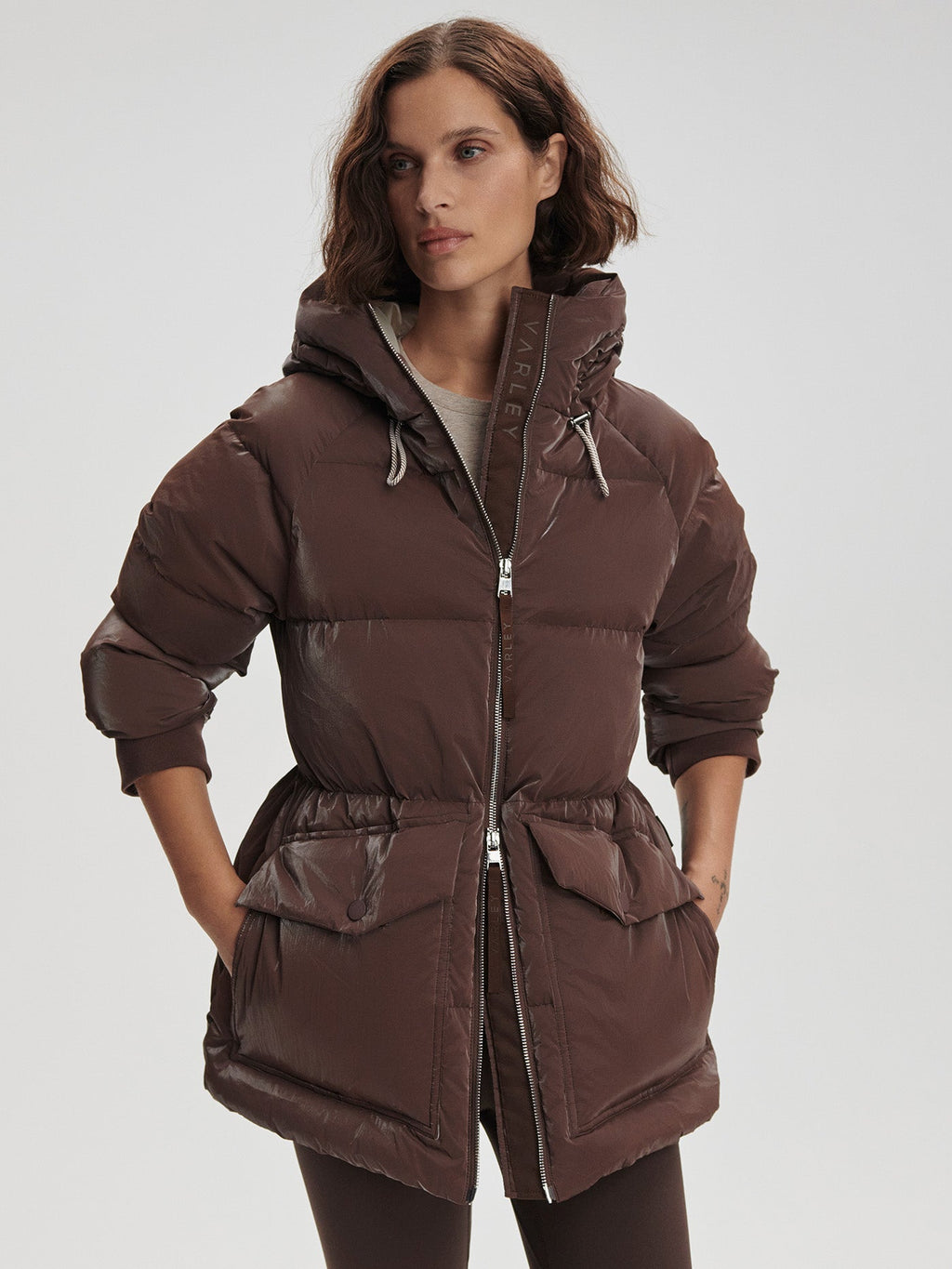 Fullerton Down Jacket French Roast - Varley