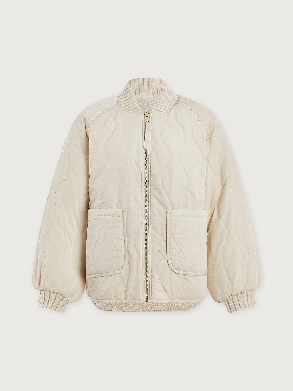 Serina Reversible Quilt Jacket Sandshell - Varley