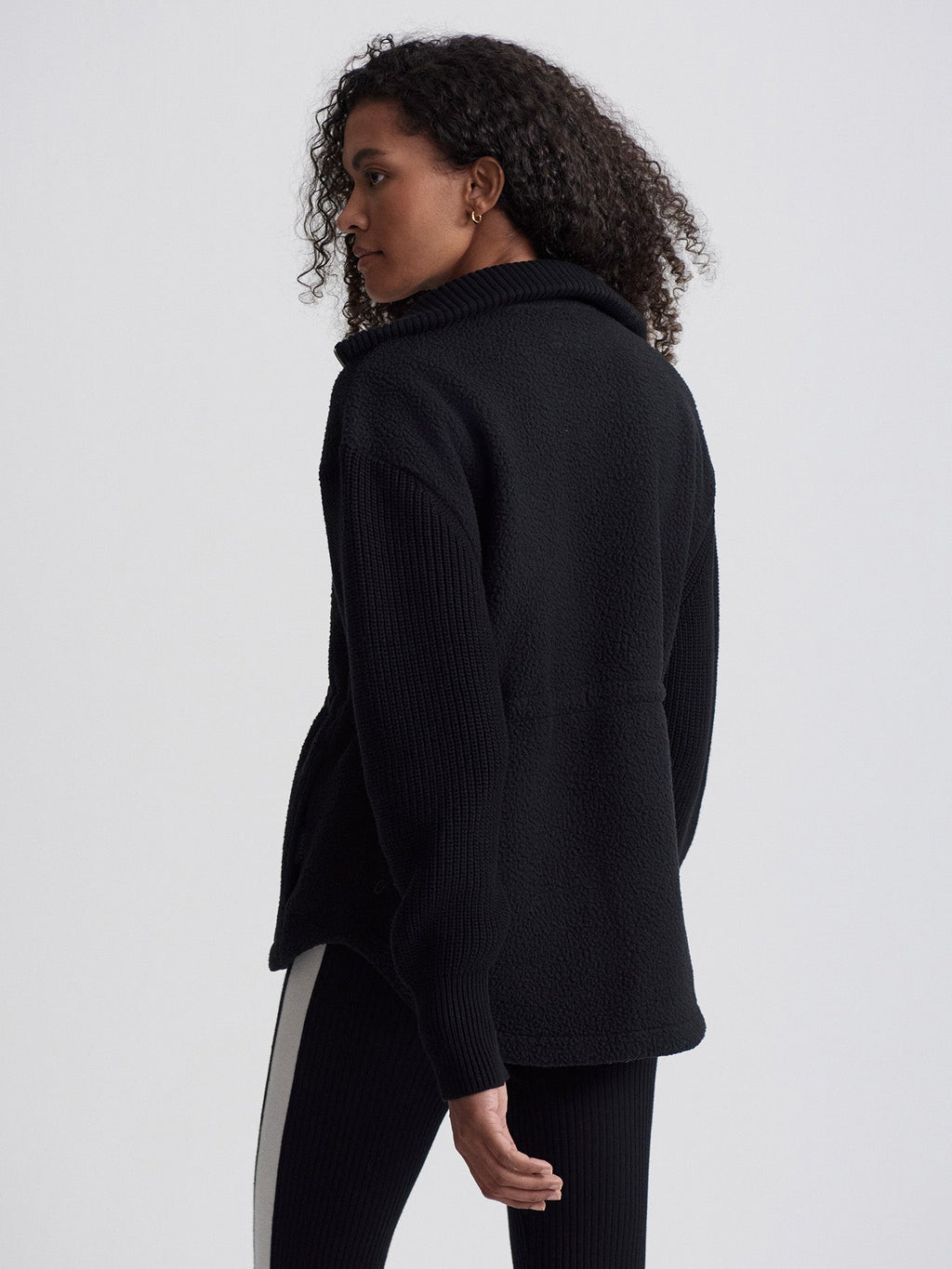 Renea Fleece Jacket Black - Varley