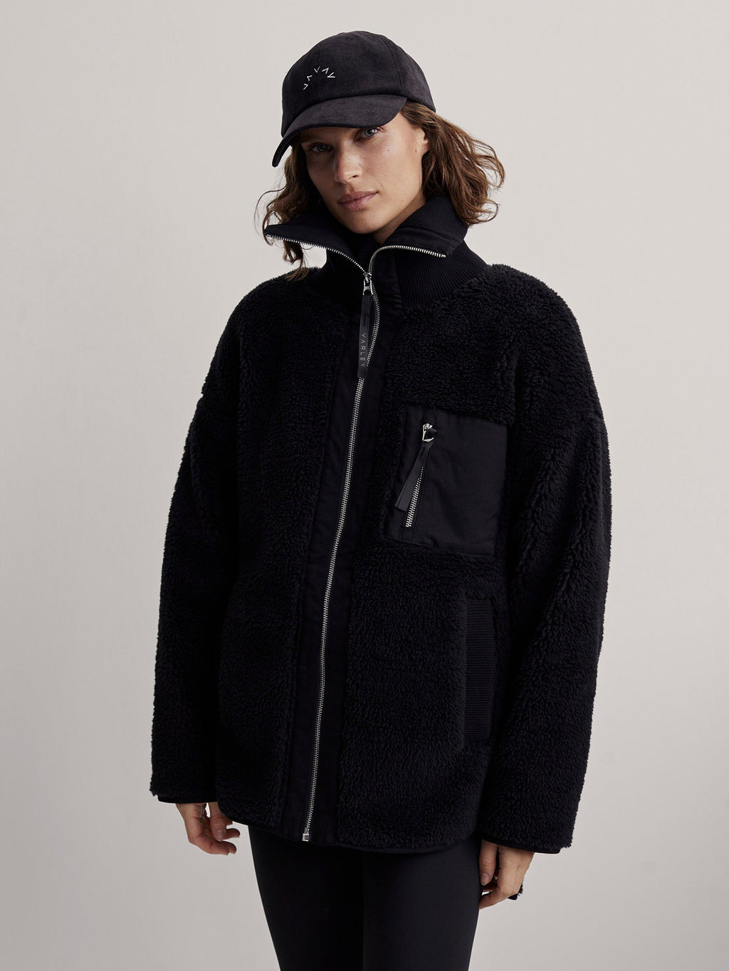 Myla Zip Through Jacket | VARLEY US Black - Varley