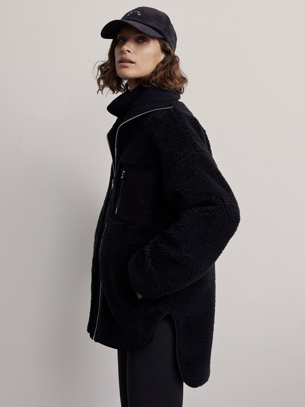 Myla Zip Through Jacket | VARLEY US Black - Varley