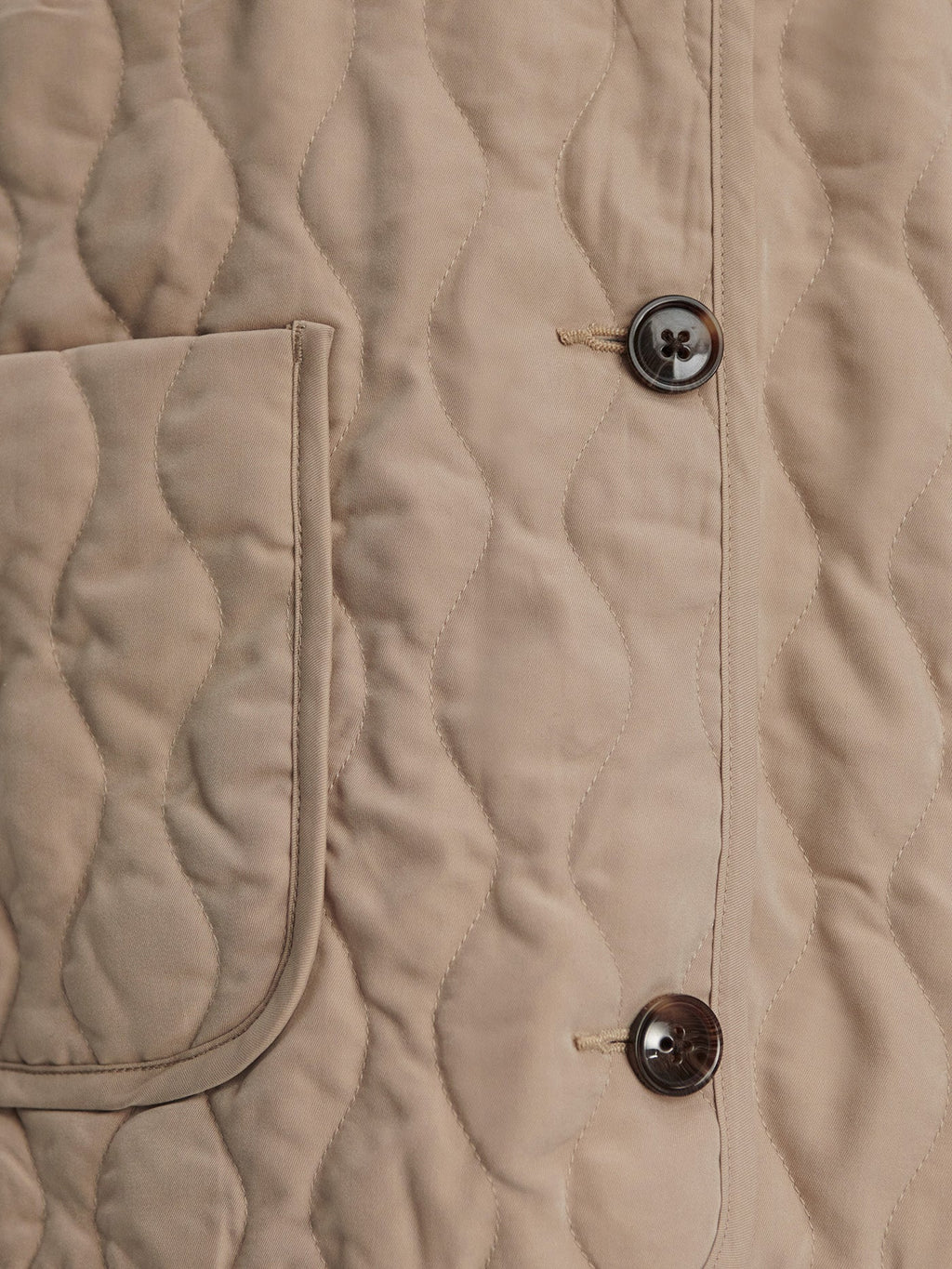 Karla Quilted Gilet Light Taupe - Varley