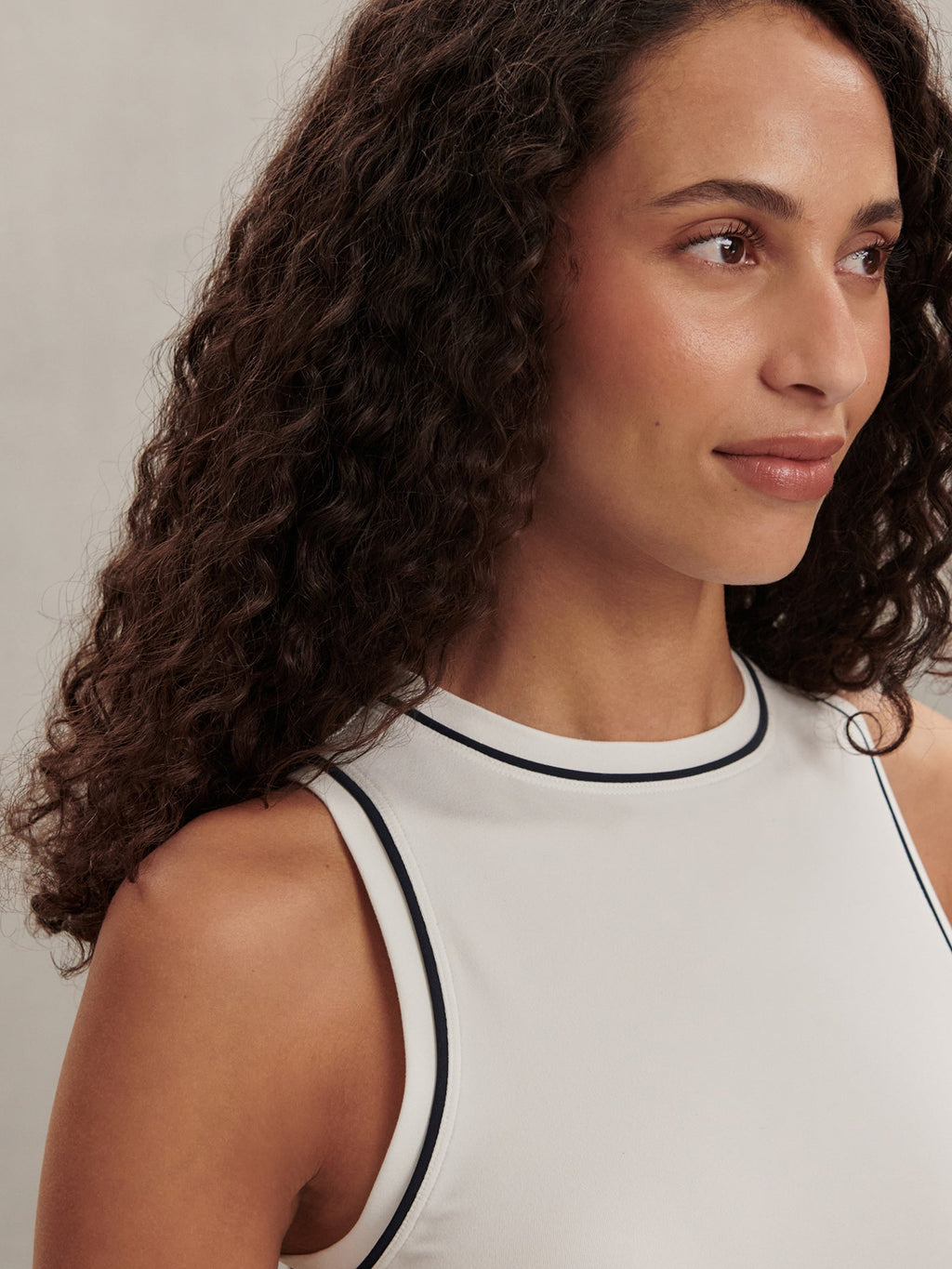 Lettie Tank Top White - Varley