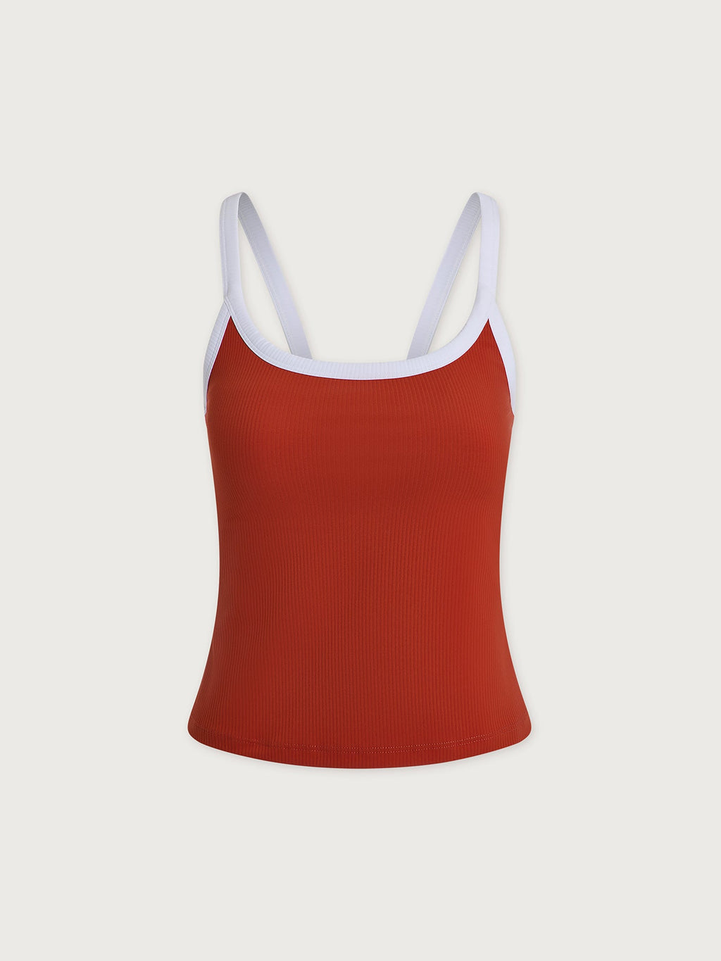 Theon Scoop Neck Tank Baked Apple - Varley