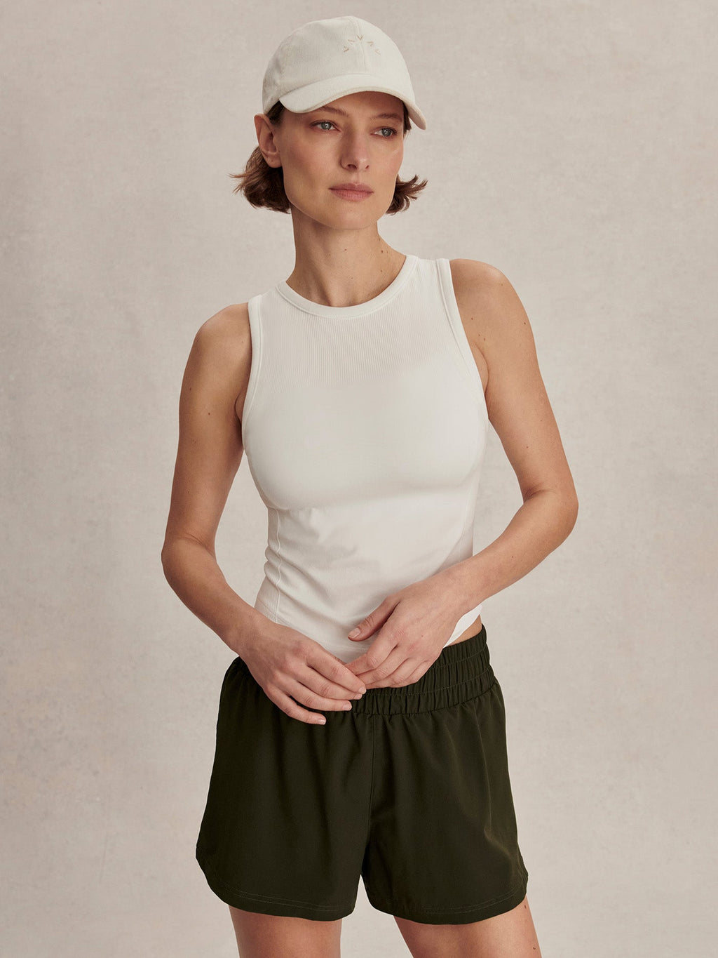 Toby Seamless Tank White - Varley