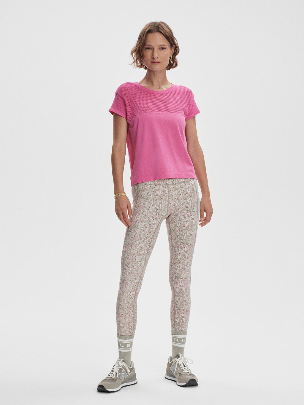 Calloway Boxy Tee | VARLEY US Ibis Rose - Varley