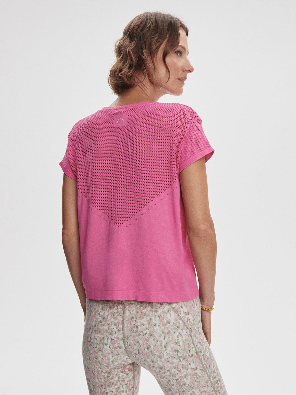 Calloway Boxy Tee | VARLEY US Ibis Rose - Varley
