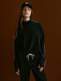 Rona High Neck Active Sweat Black/ Snow White - Varley