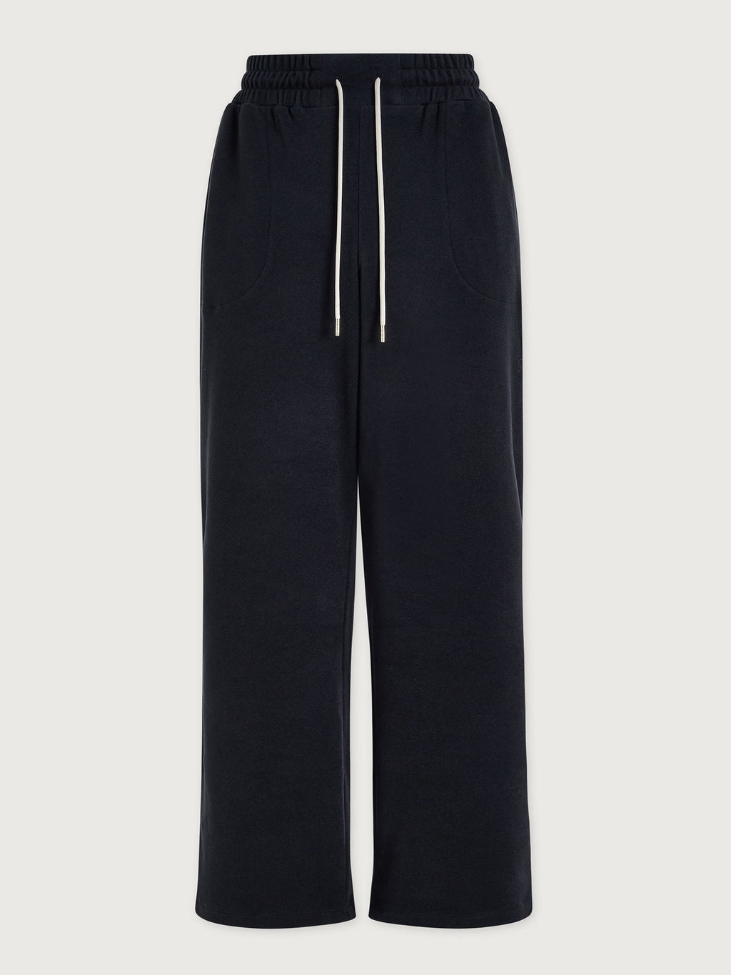 Brushed Rib Straight Leg Pant 30 Black/ Snow White - Varley