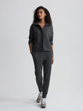 Brushed Rib Slim Cuff Pant 27.5 Black Marl - Varley