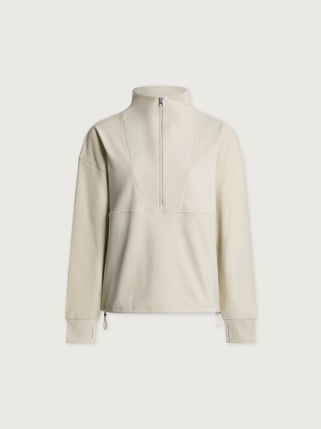 Timberley Half-Zip Active Sweatshirt Cement Marl - Varley