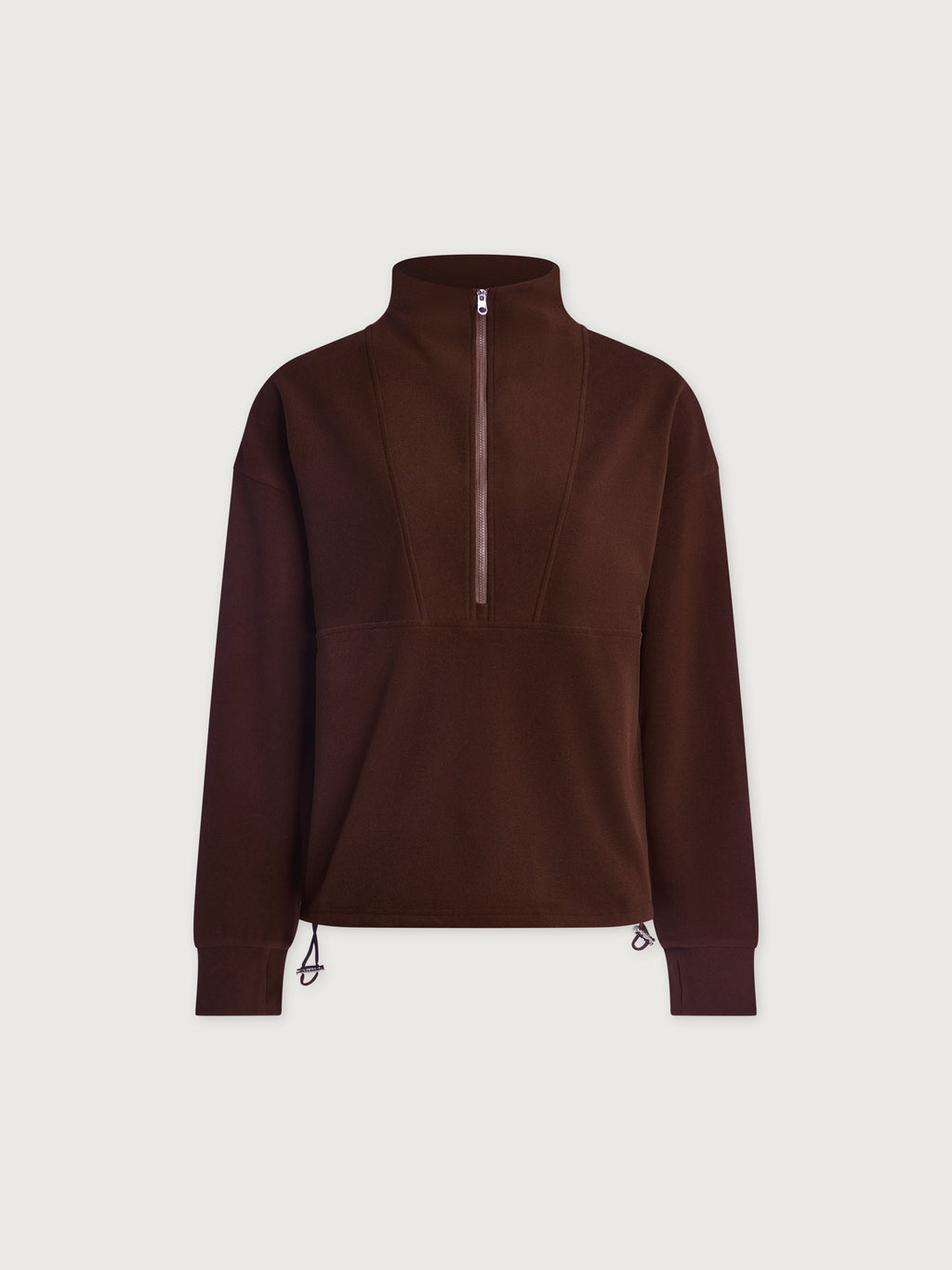Timberley Half-Zip Active Sweatshirt Cement Marl - Varley