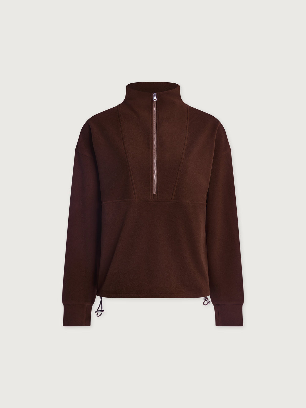 Timberley Half-Zip Active Sweatshirt Cement Marl - Varley