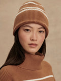 Ronan Stitch Stripe Beanie Golden Bronze - Varley
