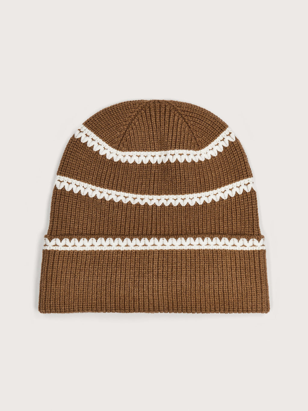 Ronan Stitch Stripe Beanie Golden Bronze - Varley