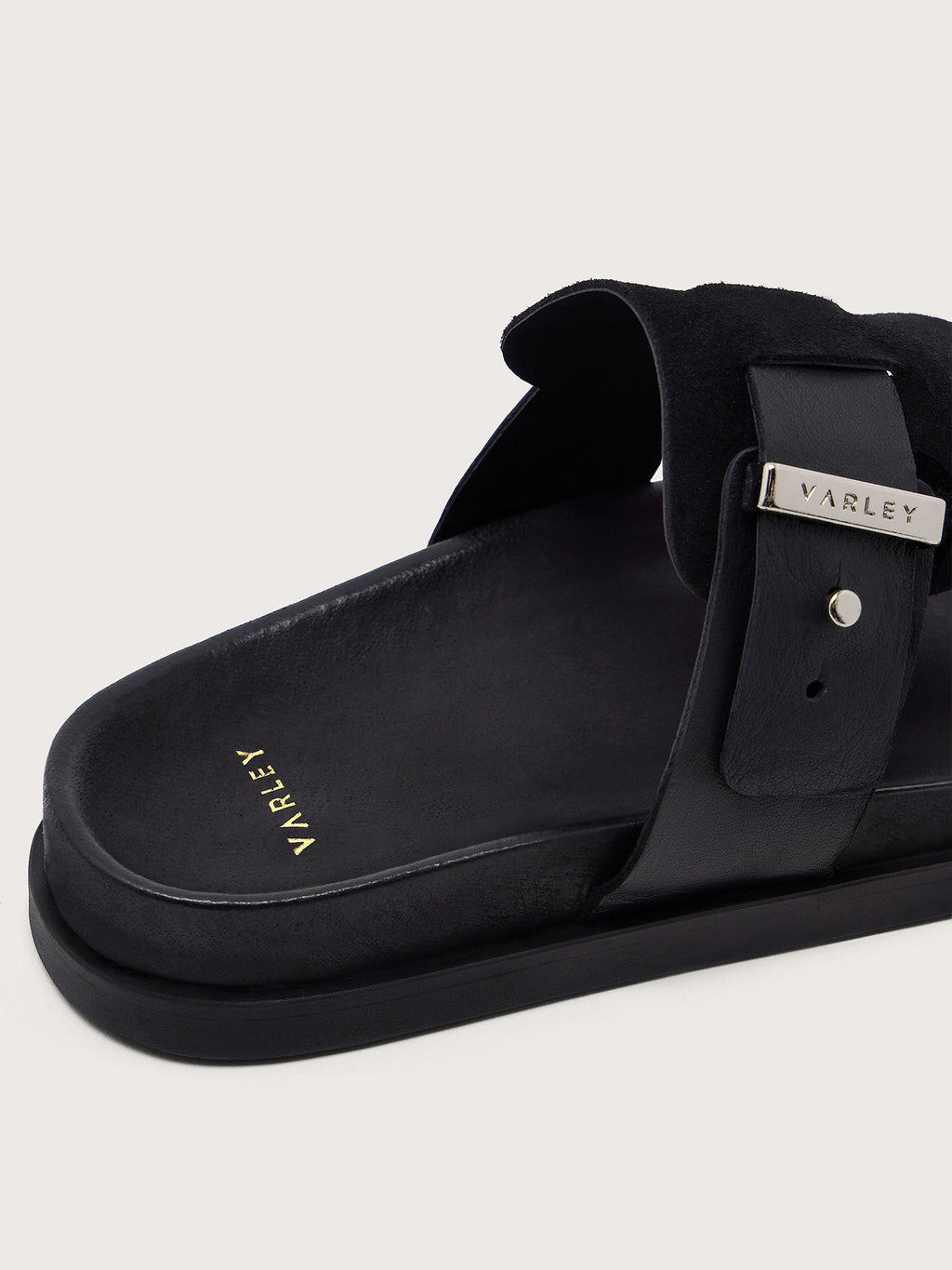 Suna Toe Post Sandals Black - Varley