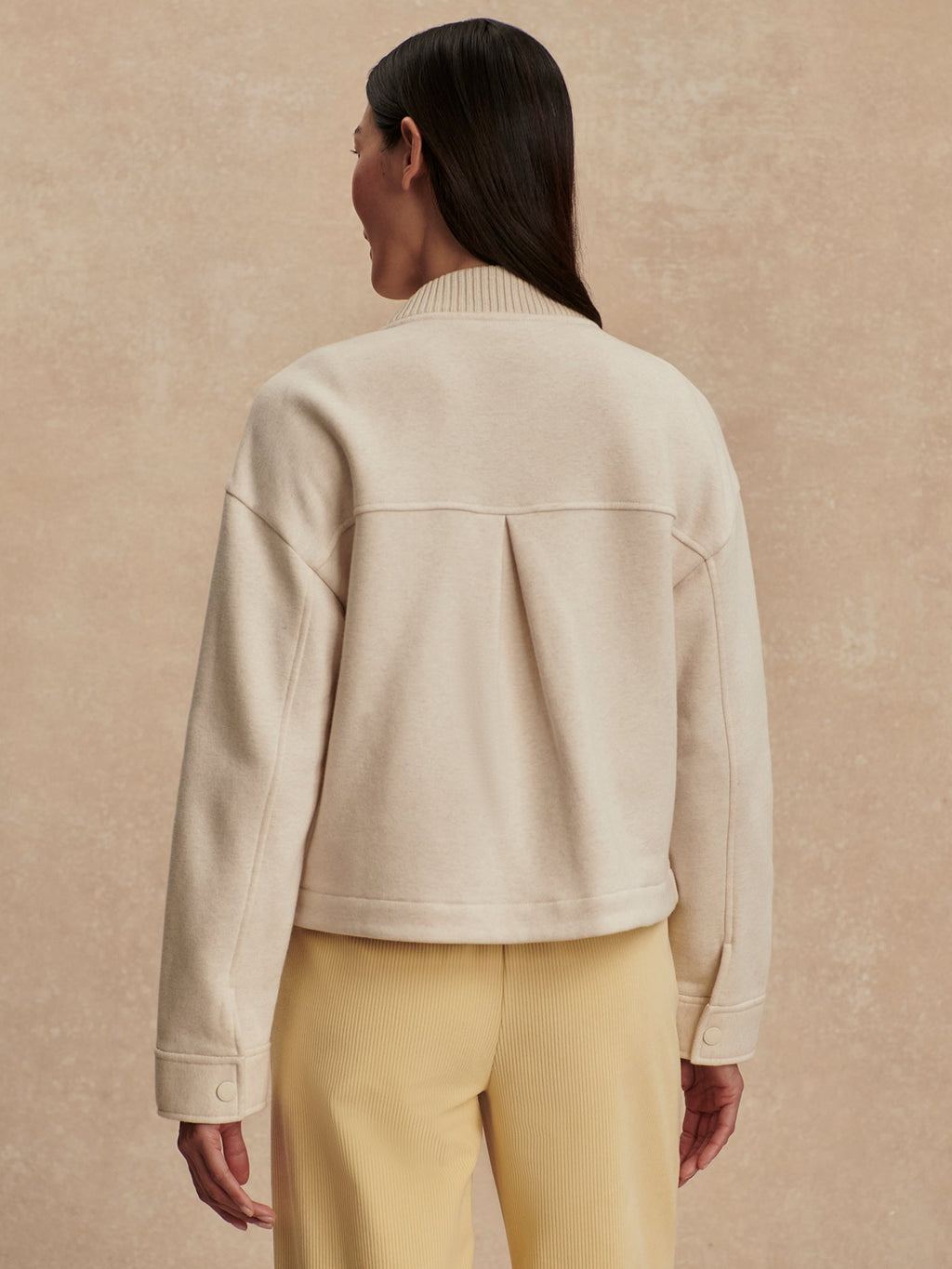 Khai Cropped Jacket Birch Marl - Varley