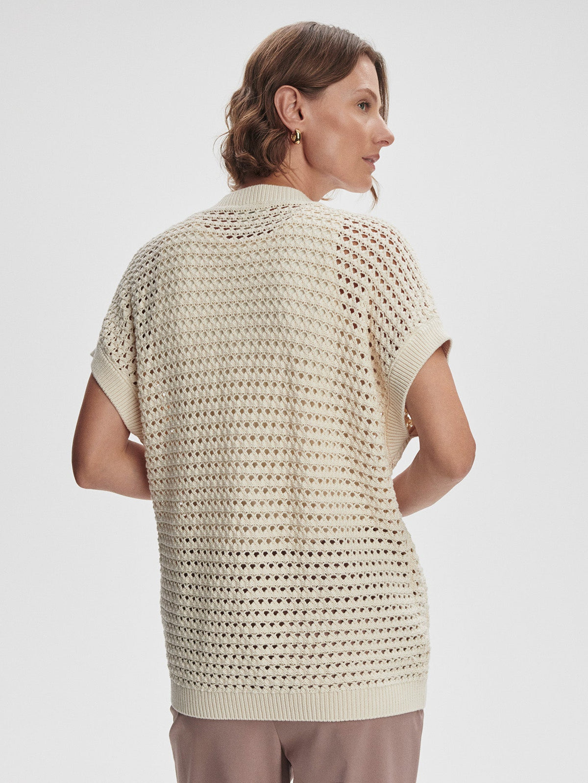 Sidra Dropped Sleeve Cardigan Birch - Varley
