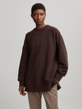 Mae Boyfriend Sweat Coffee Bean - Varley