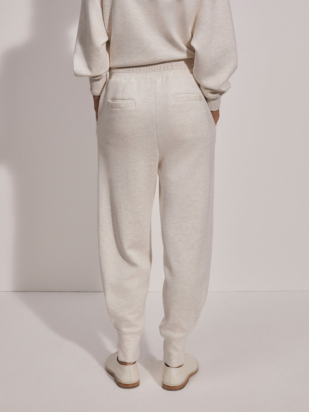 The Relaxed Pant 25" | VARLEY US Ivory Marl - Varley