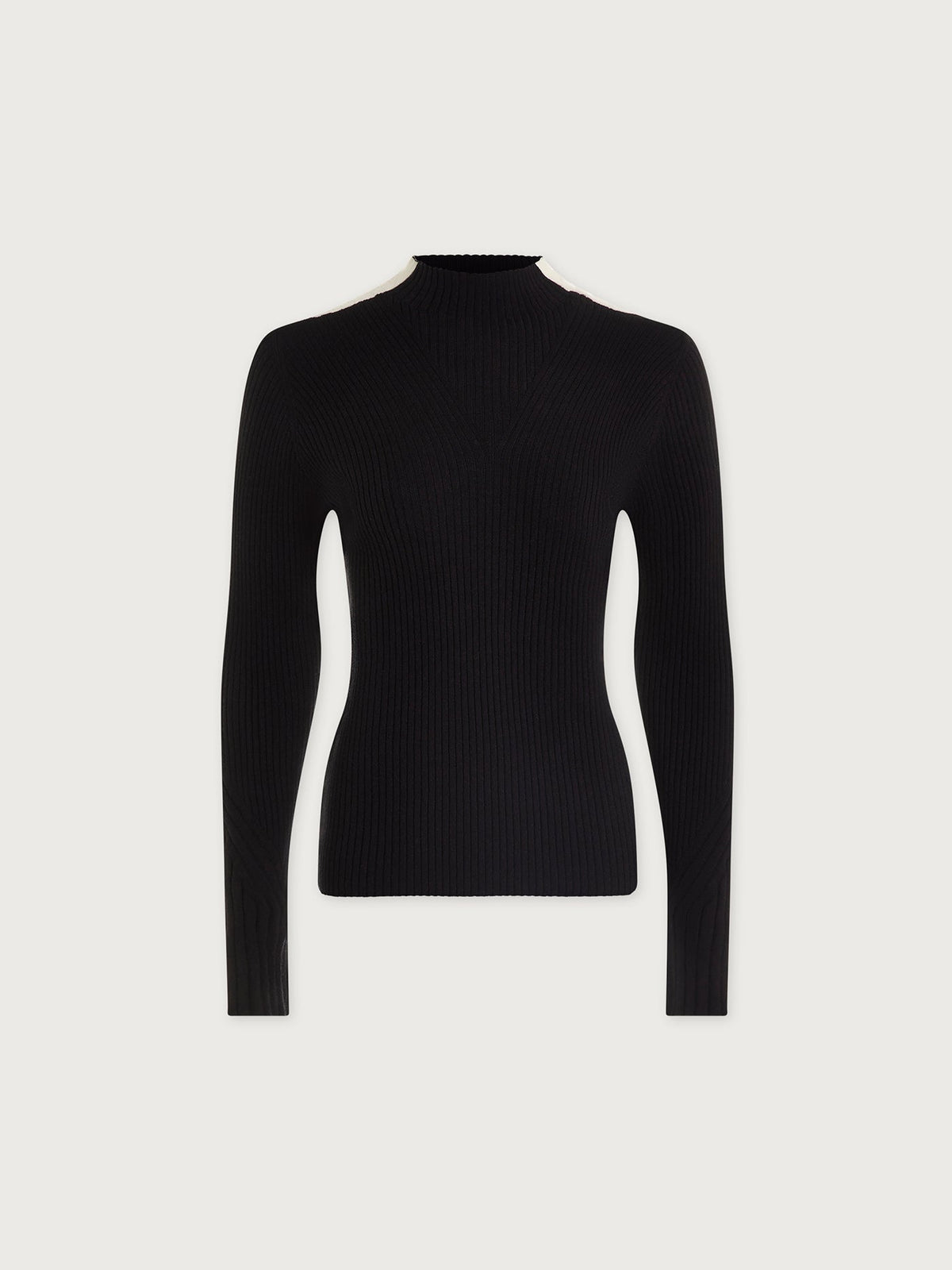 Wilshire Mockneck Knit Black - Varley
