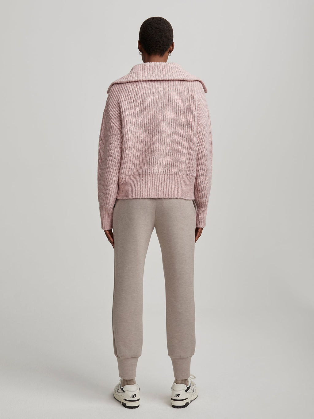 Peverel Button Placket Knit | VARLEY US Woodrose - Varley