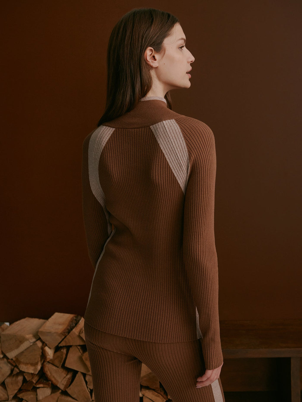 Bellings Half Zip Knit Cocoa Dust - Varley