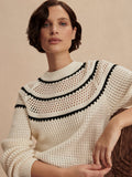 Padbury Pointelle Knit Sweater Egret - Varley